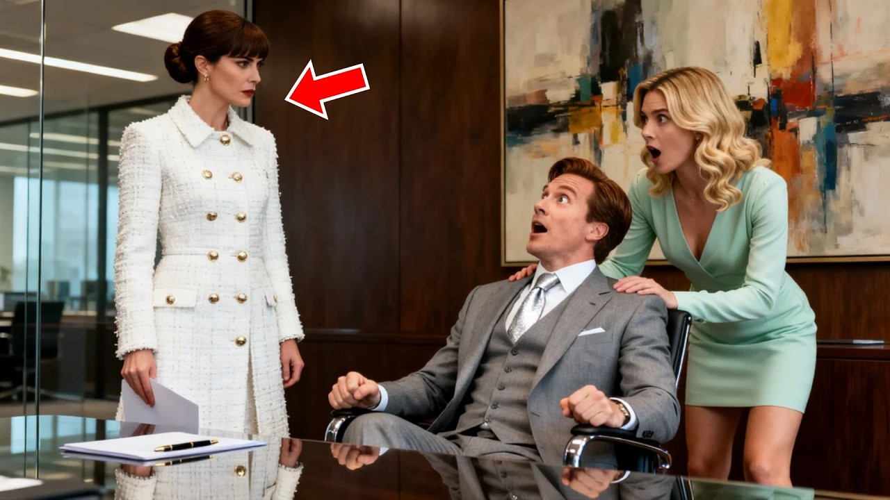 He Said His Wife Was Worthless — Then the Boardroom Fell Silent When She Entered