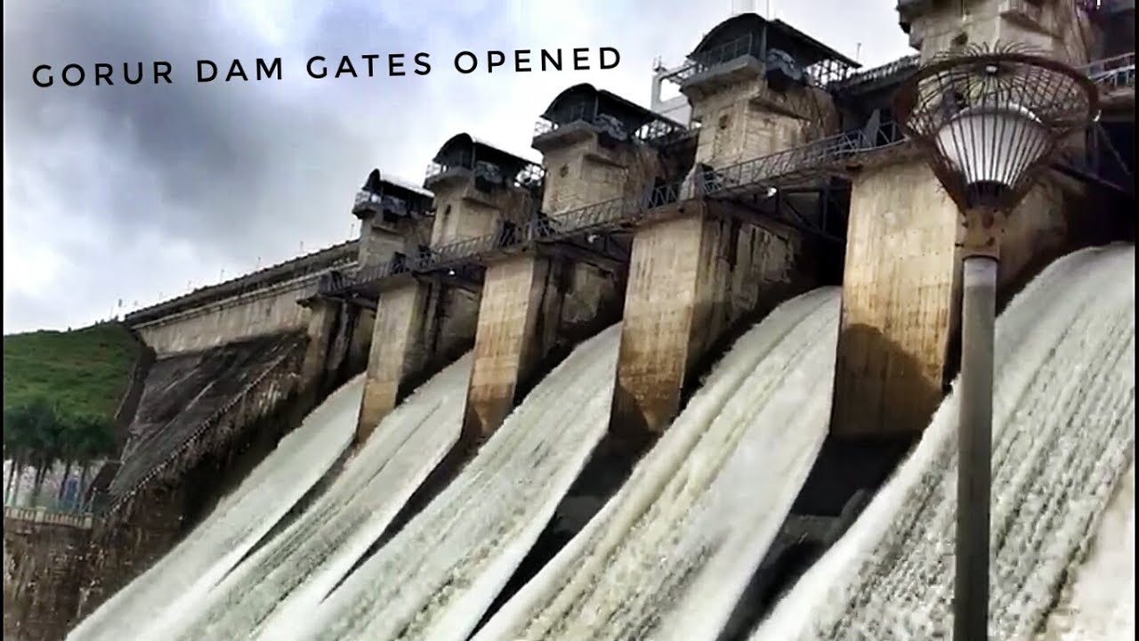 GORUR DAM | HEMAVATHY RESERVOIR | HASSAN | 6 GATES OPENED