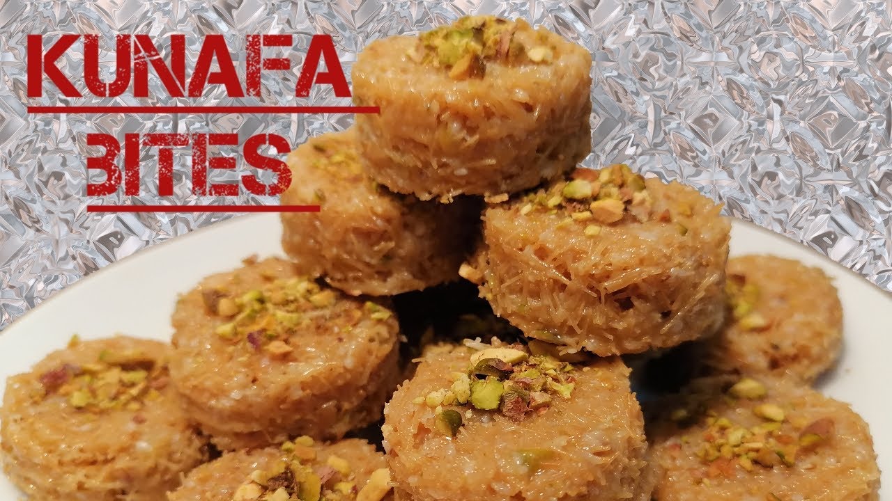 Vermicelli bites quick and easy Arabic sweet |Kunafa bites| Eid sweet recipe| Easy dessert recipes |