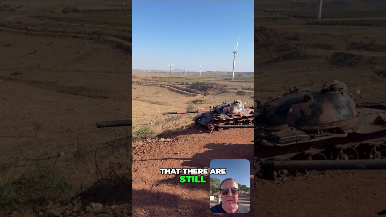 Valley of Tears: Israeli Military Memorial in Golan Heights #shorts