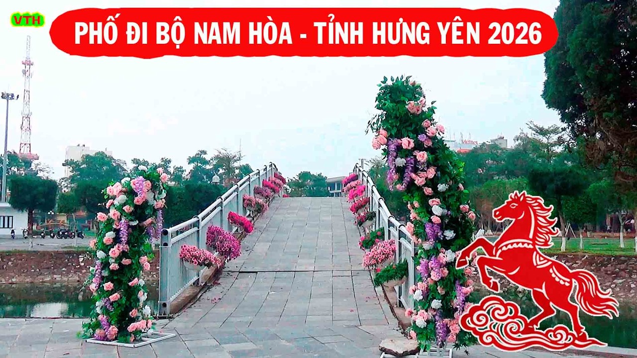 Phố đi bộ nam hòa, Tỉnh phố hưng yên