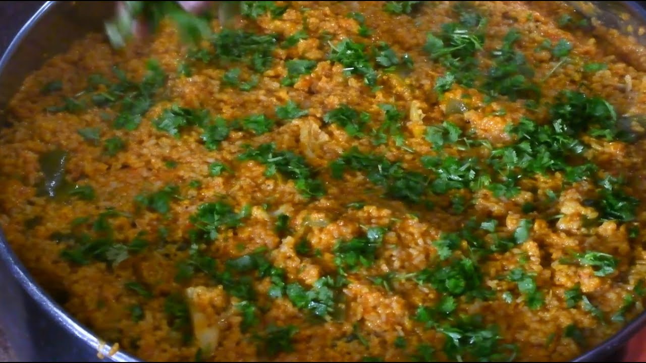 4. Kitcheri Cauliflower & Bell Pepper for 64 (Vegan)