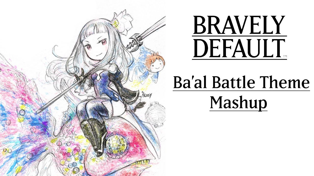 Bravely Default - Ba'al Battle Theme Dual Mashup - (Distorted Thoughts - It's Name Is Ba'al)