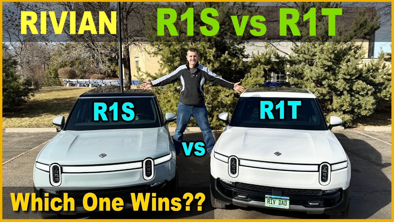 Rivian R1S vs R1T - Which one SCORES the best? - My Analysis