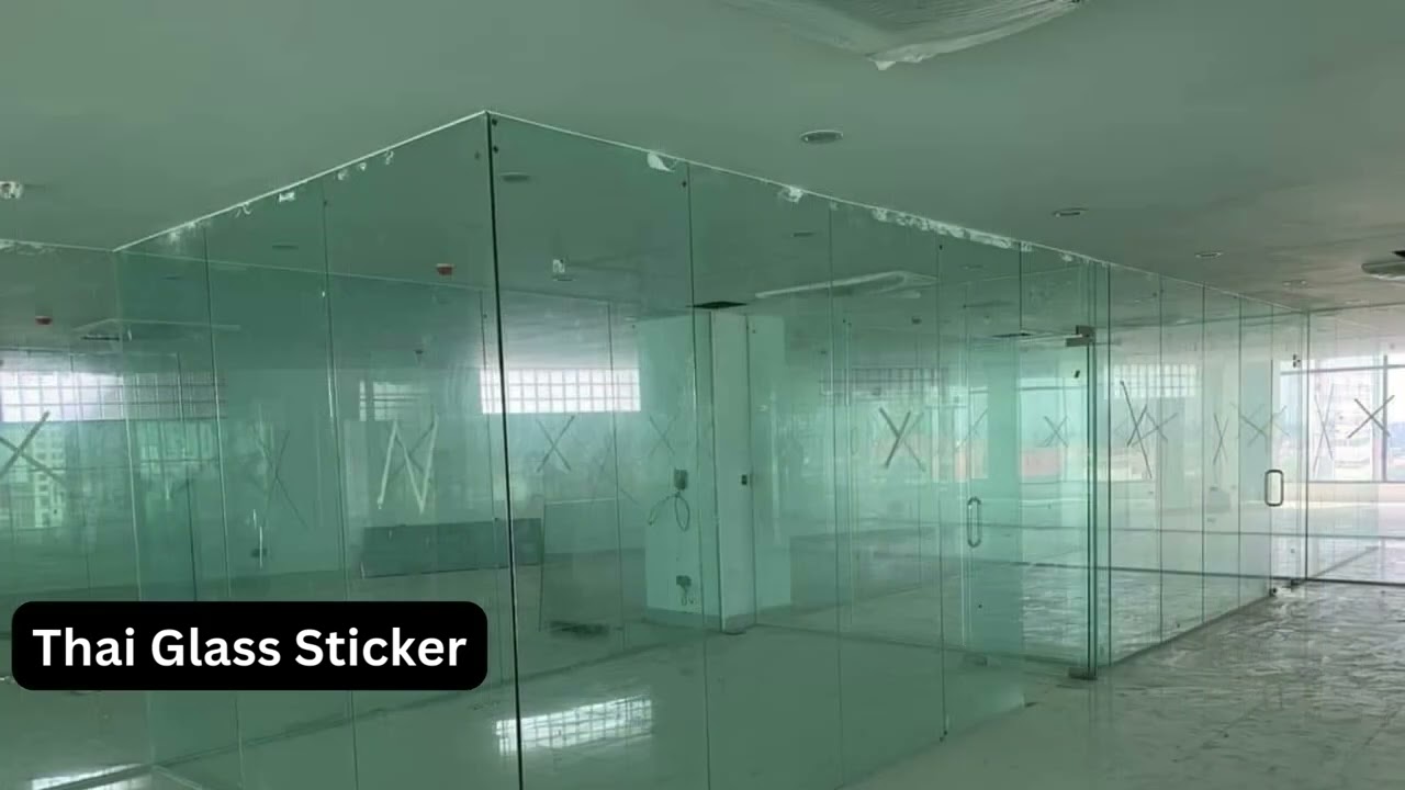 Upgrade Your Glass with Stylish Thai Stickers!