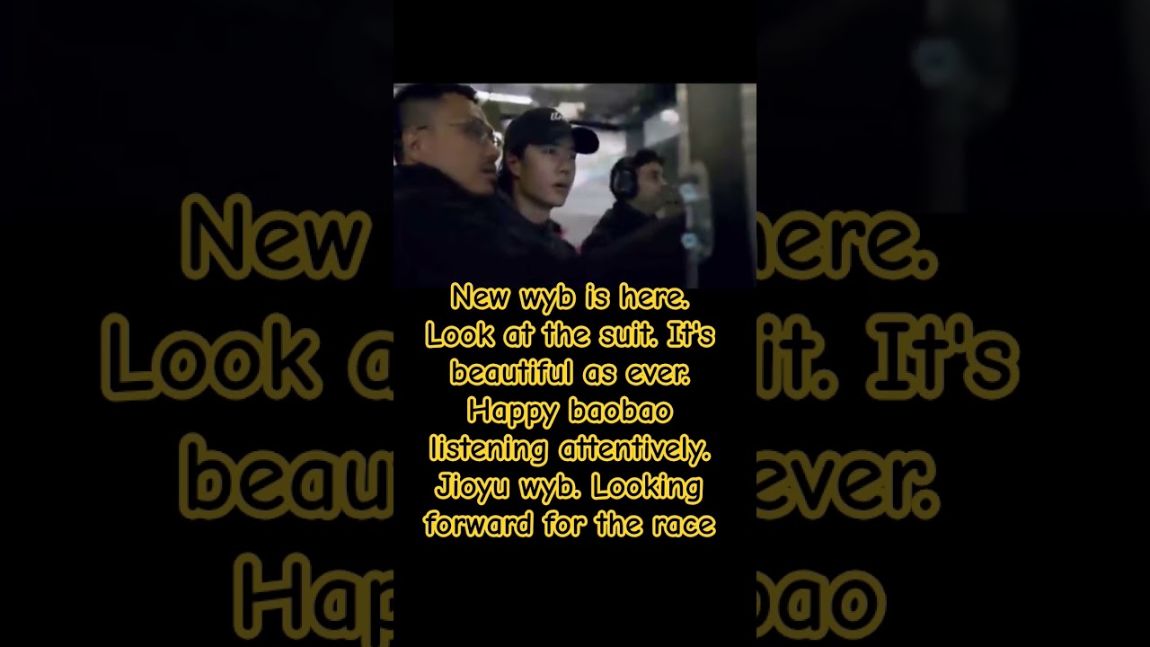 wyb new suit and car look. mesmerizing #wangyibo #yiboofficial #yibo #yibomoment