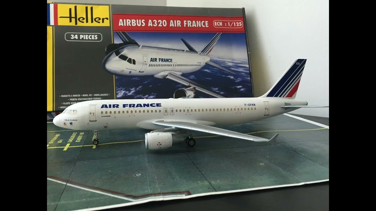 1/125 Heller A320 Air France