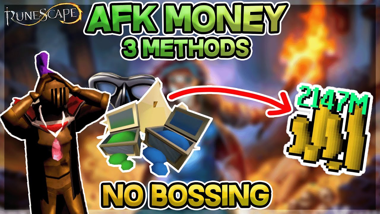 FAST & EASY AFK Money (No Bossing) - 3 Methods | RS3 2026
