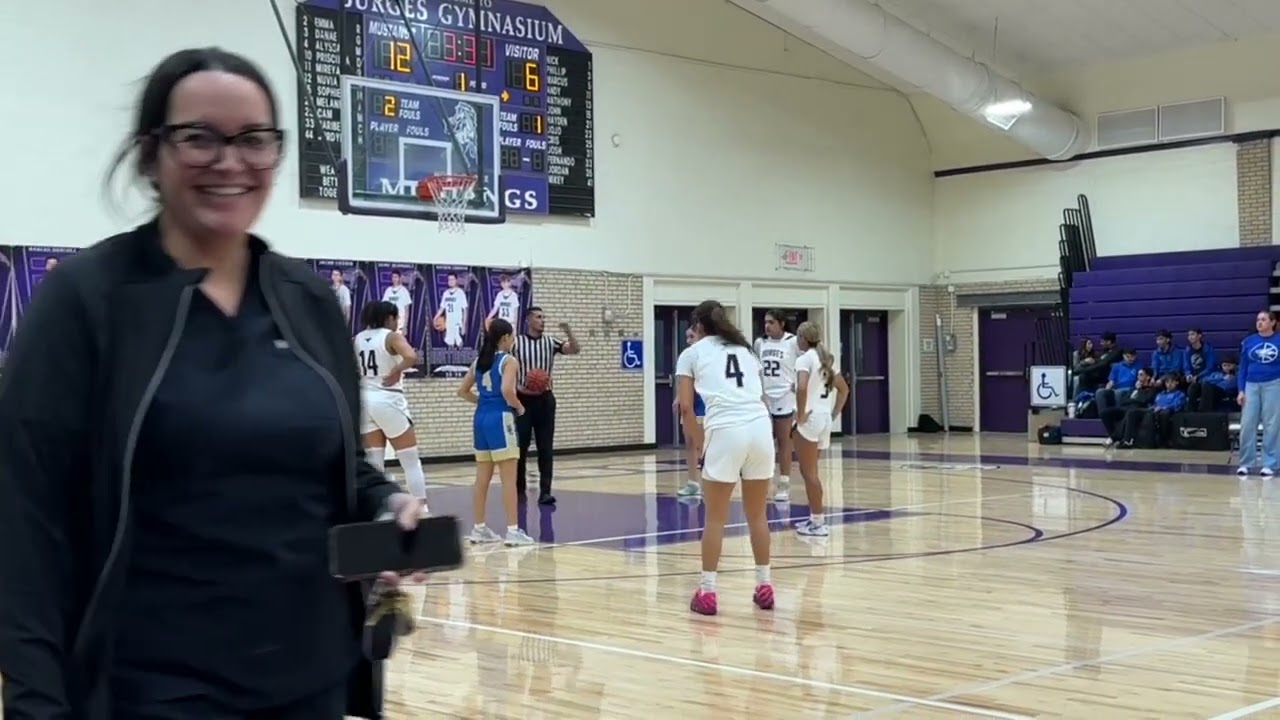 Burges Lady Mustangs v San Elizario Eagles:  77-17 W