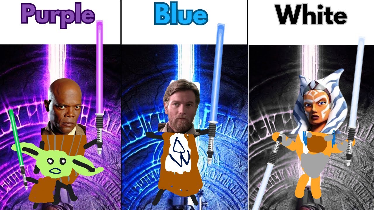 Every Lightsaber Color EXPLAINED