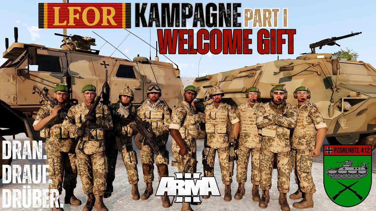 ARMA 3 | [E] Operation WELCOME GIFT | PzGrenBtl 412 | Alternativer Stream