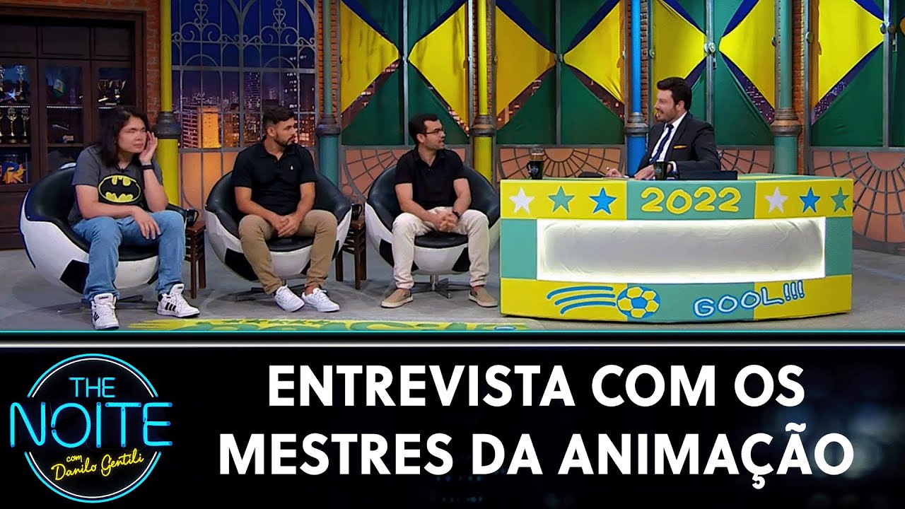 Entrevista com André Guedes, Elivelton, Theodoro e Kleber Tanide | The Noite (09/12/22)