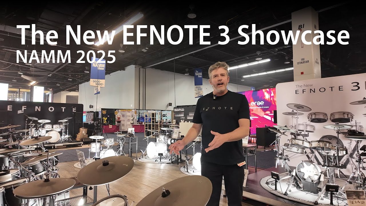 NAMM 2025 | The New EFNOTE 3 Showcase