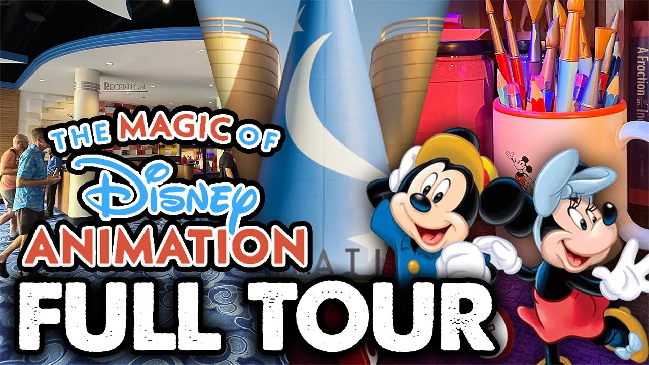 The Magic of Disney Animation FULL TOUR - Disney&rsquo;s Hollywood Studios