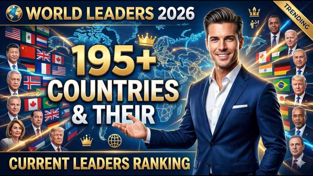 195 Countries and Their Current Leaders (2026) | Ultimate World Ranking