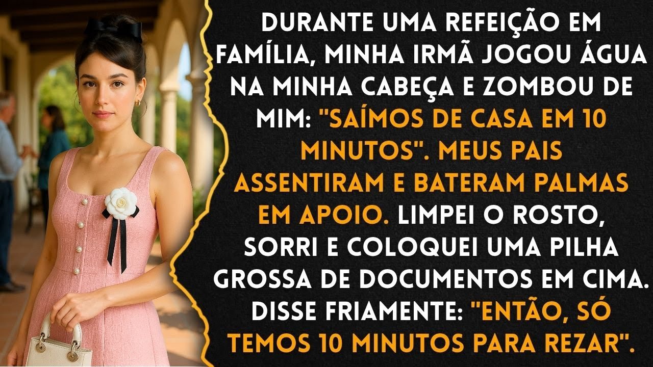 No jantar, irmã me humilhou e expulsou. Dias dps, minha irmã implorava pelo meu perdão