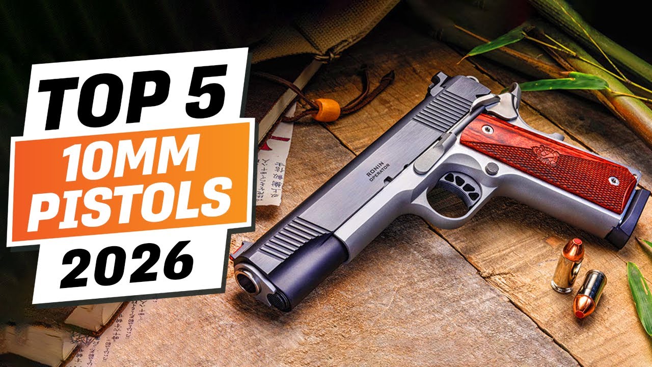 Top 5 BEST 10mm Pistols You can Buy Right Now [2026]