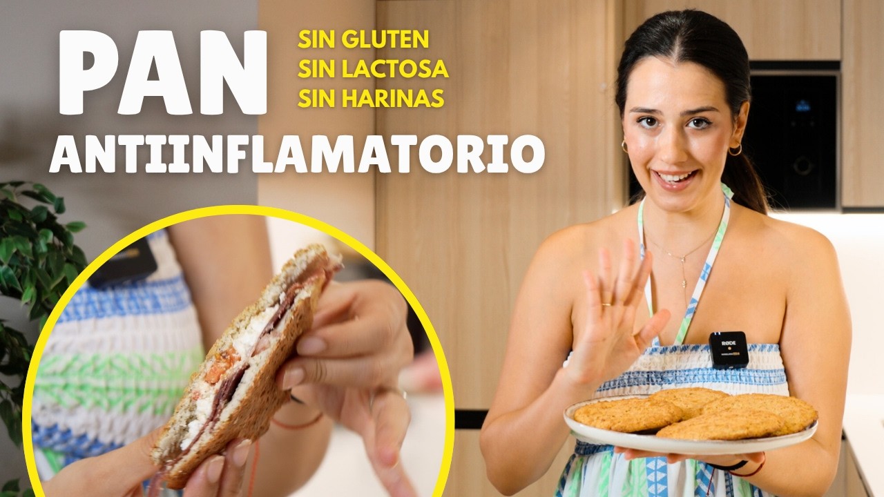 El mejor pan antiinflamatorio que puedes hacer en casa