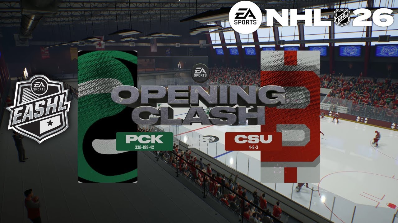 The Puckers vs. Chud State University - NHL 26 6v6 EASHL Season Play (S3) 2-1-26 (4K)