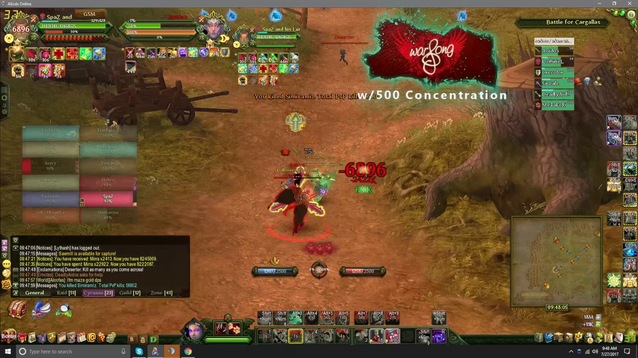 Allods Online - Summoner FH w/ Concentration