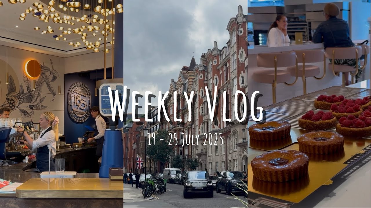 London Daily Life 런던 일상 2025. 7. 19 - 25 | Lavazza, Osteria Romana, Smith&Wollensky, Dumbo, Cooking