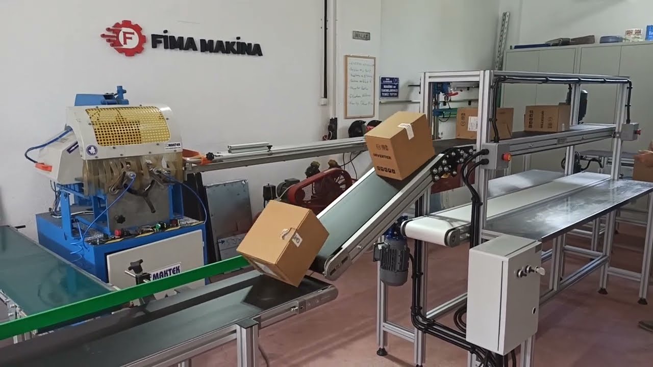 Üretim Konveyör Bant Sistemi -  Production Line Conveyor System
