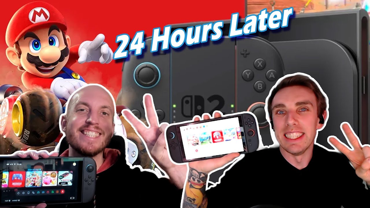 24 Hours with Nintendo Switch 2 -  Nick & Jeff
