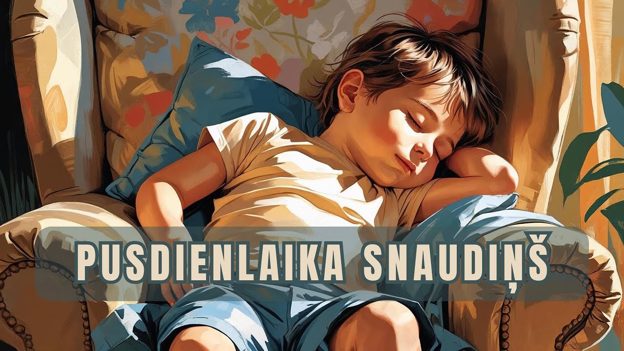 Pusdienlaika snaudiņš | Dziesma par pusdienlaika gulēšanu #dziesmasbērniem