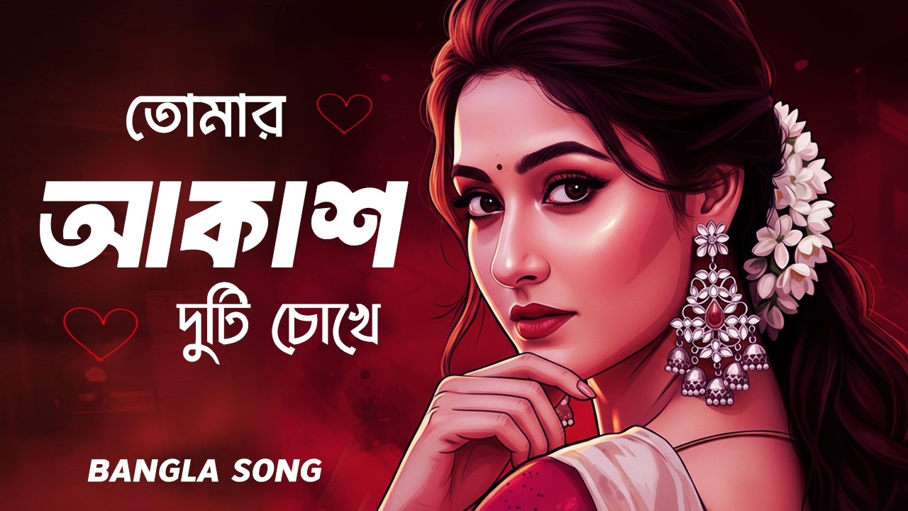 তোমার আকাশ দুটি চোখে | Tomar Akash Duti Chokhe | Remix Bangla Song 2026 | Bangla Cover Song