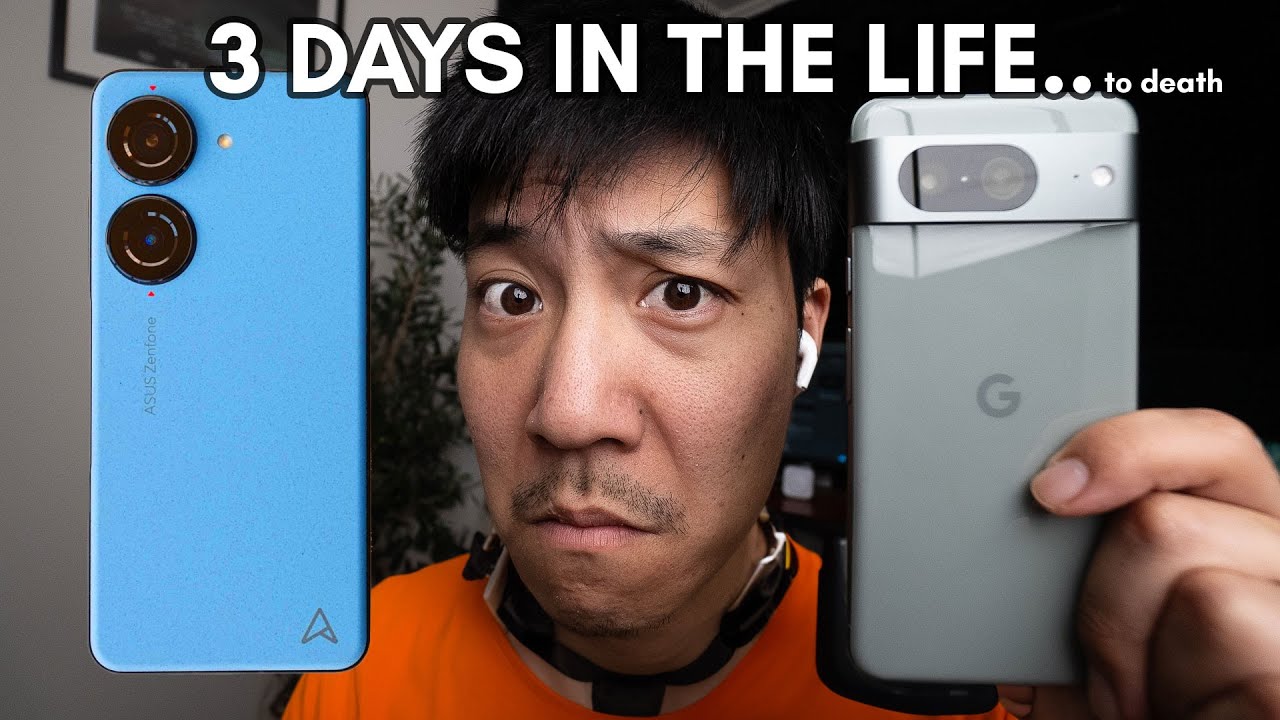 НЕЧЕСТНАЯ битва аккумуляторов: 72 часа с Pixel 8 и Zenfone 10