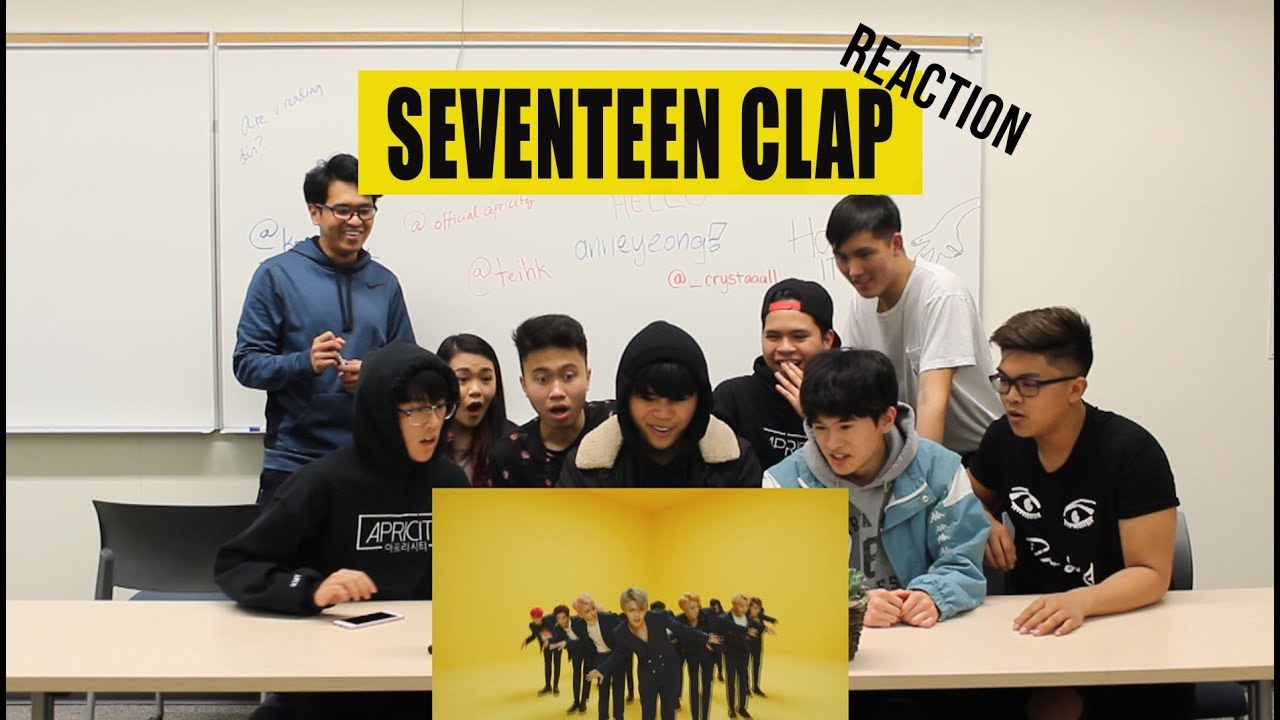 [APRICITY] SEVENTEEN - CLAP MV Reaction Video