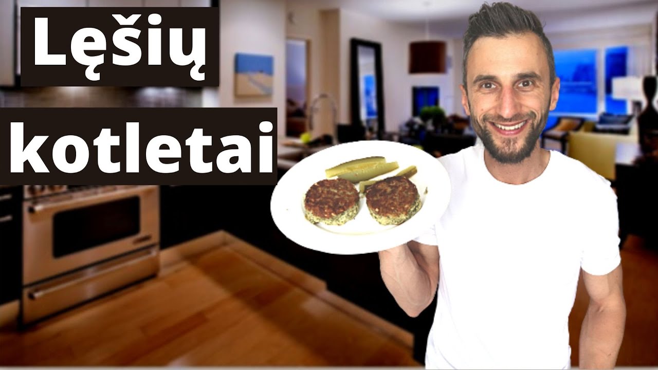 Lęšių kotletai | Paprastas receptas