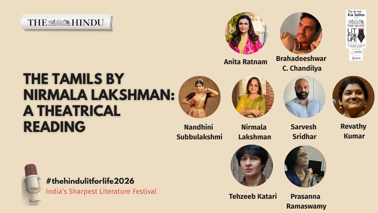 The Tamils by Nirmala Lakshman: A theatrical reading | The Hindu Lit Fest 2026
