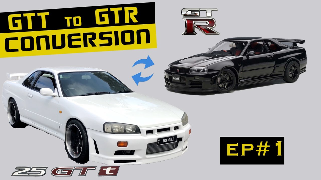 R34 Skyline GTT to GTR Conversion | DREAM PROJECT EP#1 |
