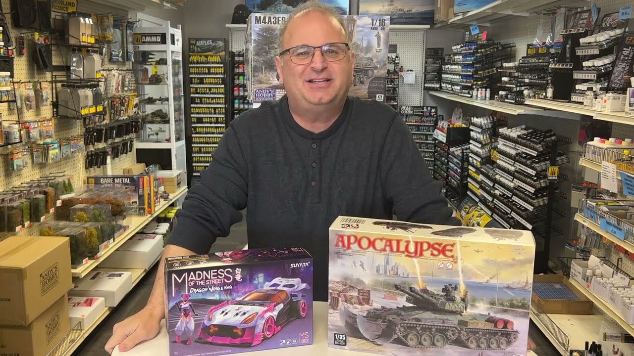 Preview New SCI-FI Plastic models kits from Border  APOCALYPSE Tank  and Madness of the Streets Car.