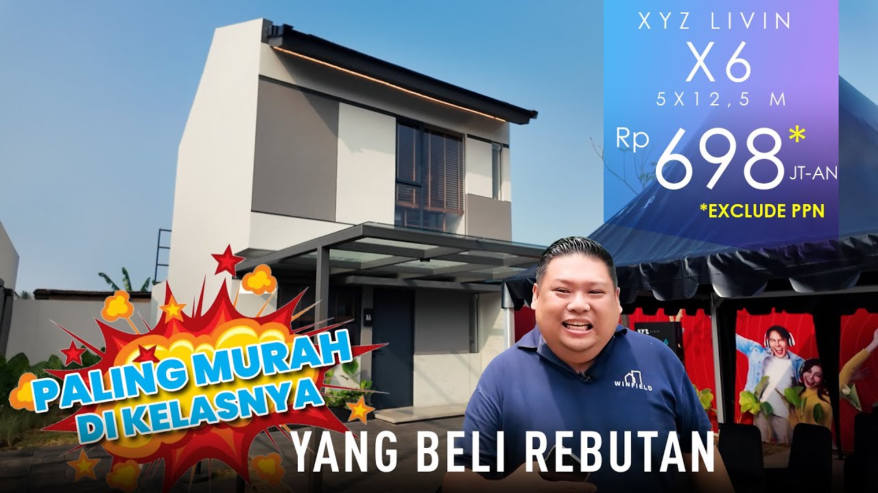 Park Serpong Tahap 3 | XYZ LIVIN | TIPE X6 5X12,5M | TIPE PALING LARIS DI TAHAP 1 DAN 2