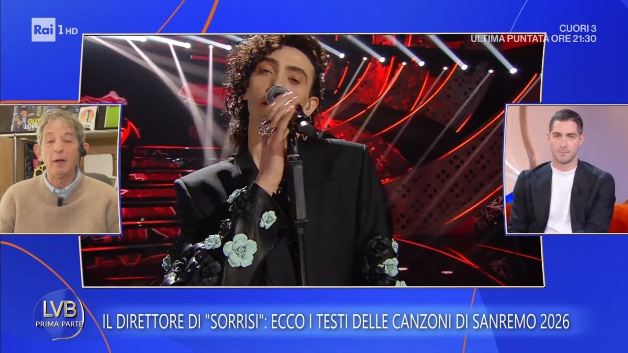 Sanremo 2026: i testi delle canzoni dei Big in gara - La volta buona 17/02/2026