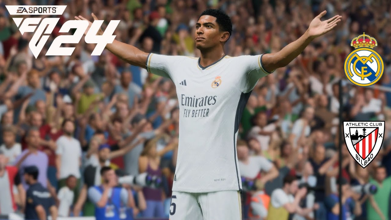 Real Madrid Vs Athletic Bilbao - EA Sports FC 24