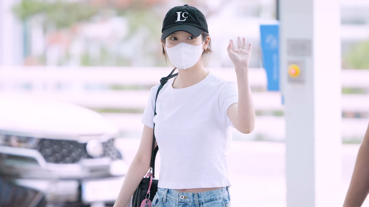 [8K] 240530 아이유 IU 인천공항 마닐라 출국 직캠 | BOX