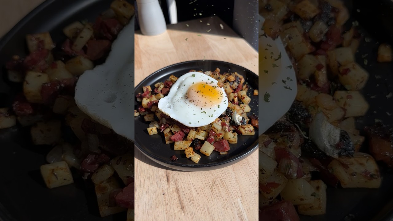 Pastrami Hash Breakfast