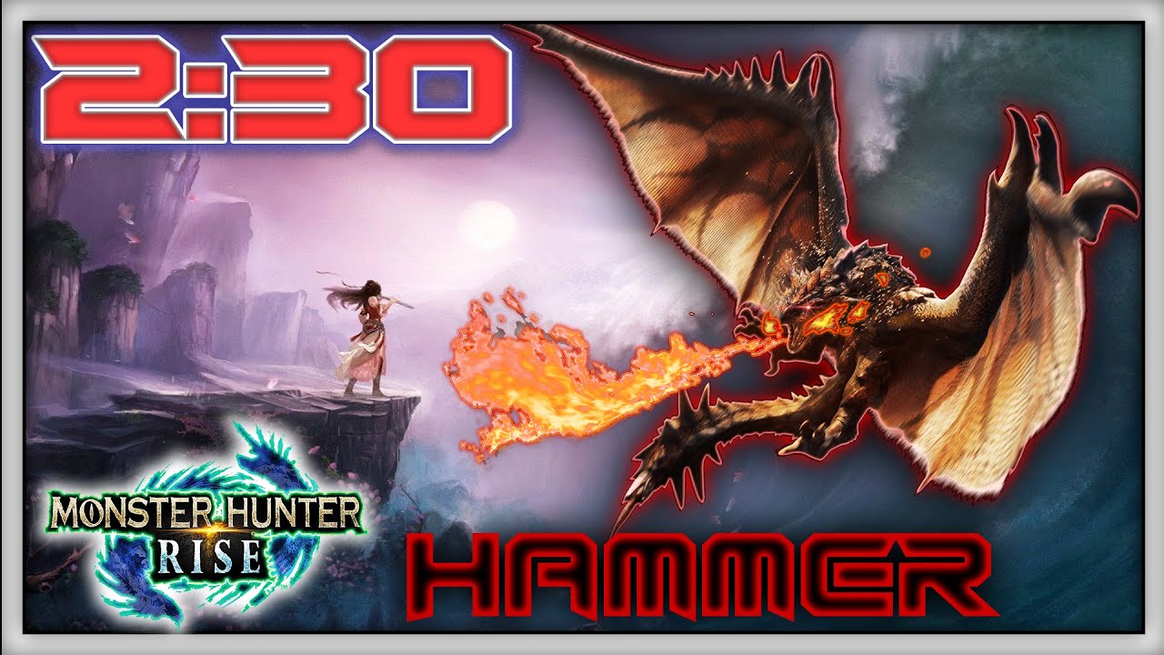 Hammer vs. Rathalos | Monster Hunter Rise