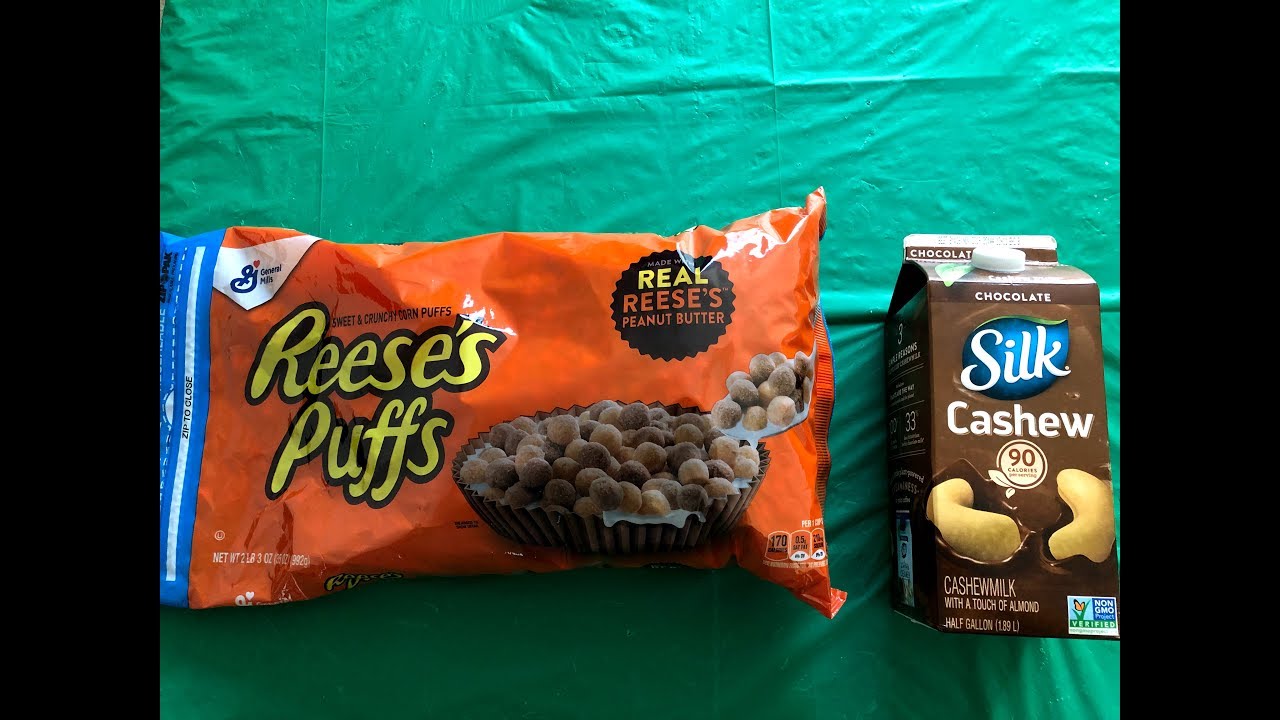 Entire value pack bag of Reeses Puffs cereal challenge!
