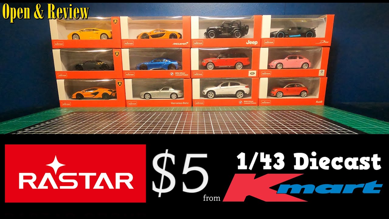 $5 K-Mart Australia released Rastar 1/43 Scale 2024 Release Review