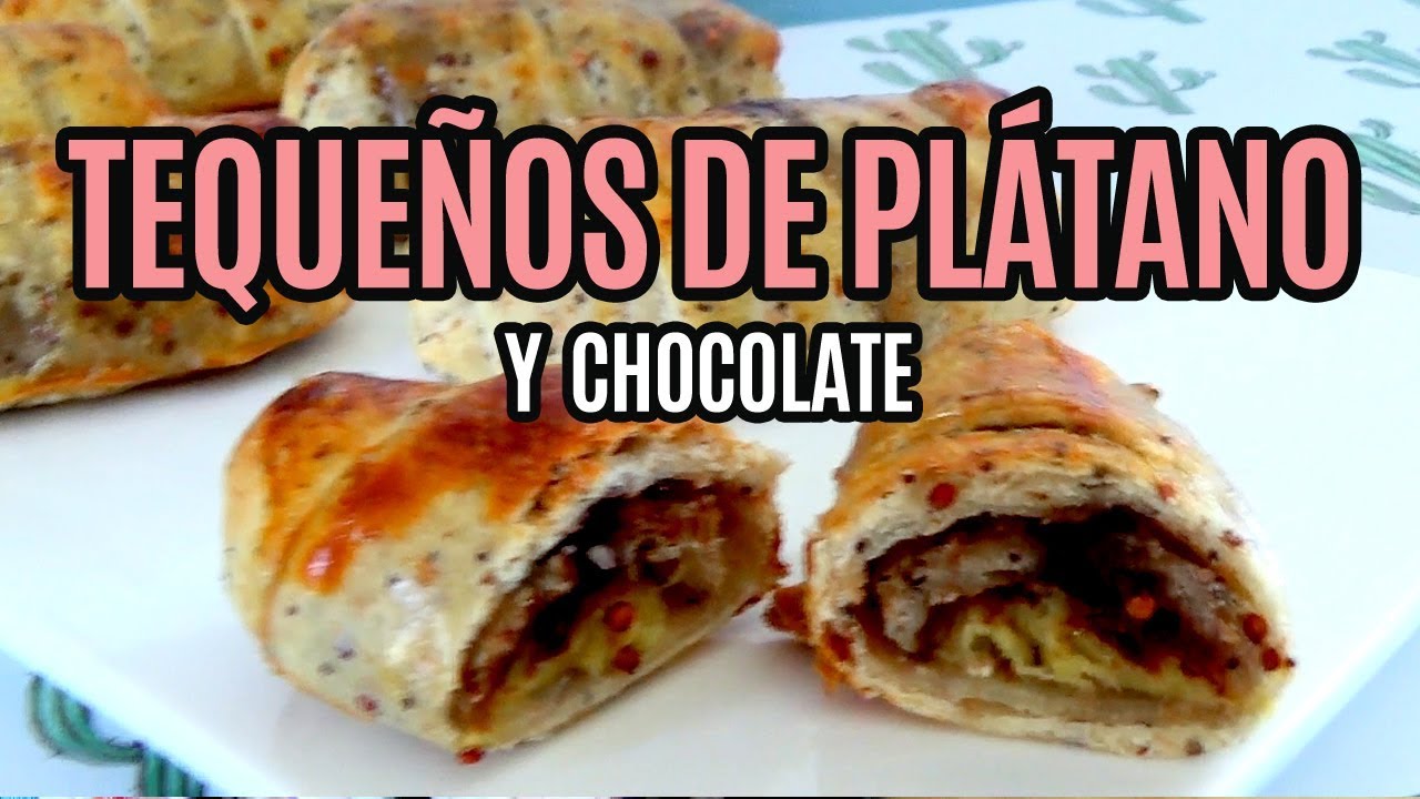 TEQUE&Ntilde;OS DE PL&Aacute;TANO Y CHOCOLATE | Fit in Healty Life