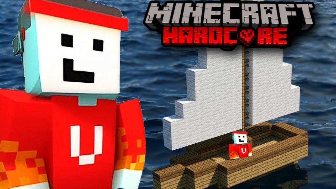 100 dni na otwartym morzu. Hardkorowy survival w grze Minecraft!