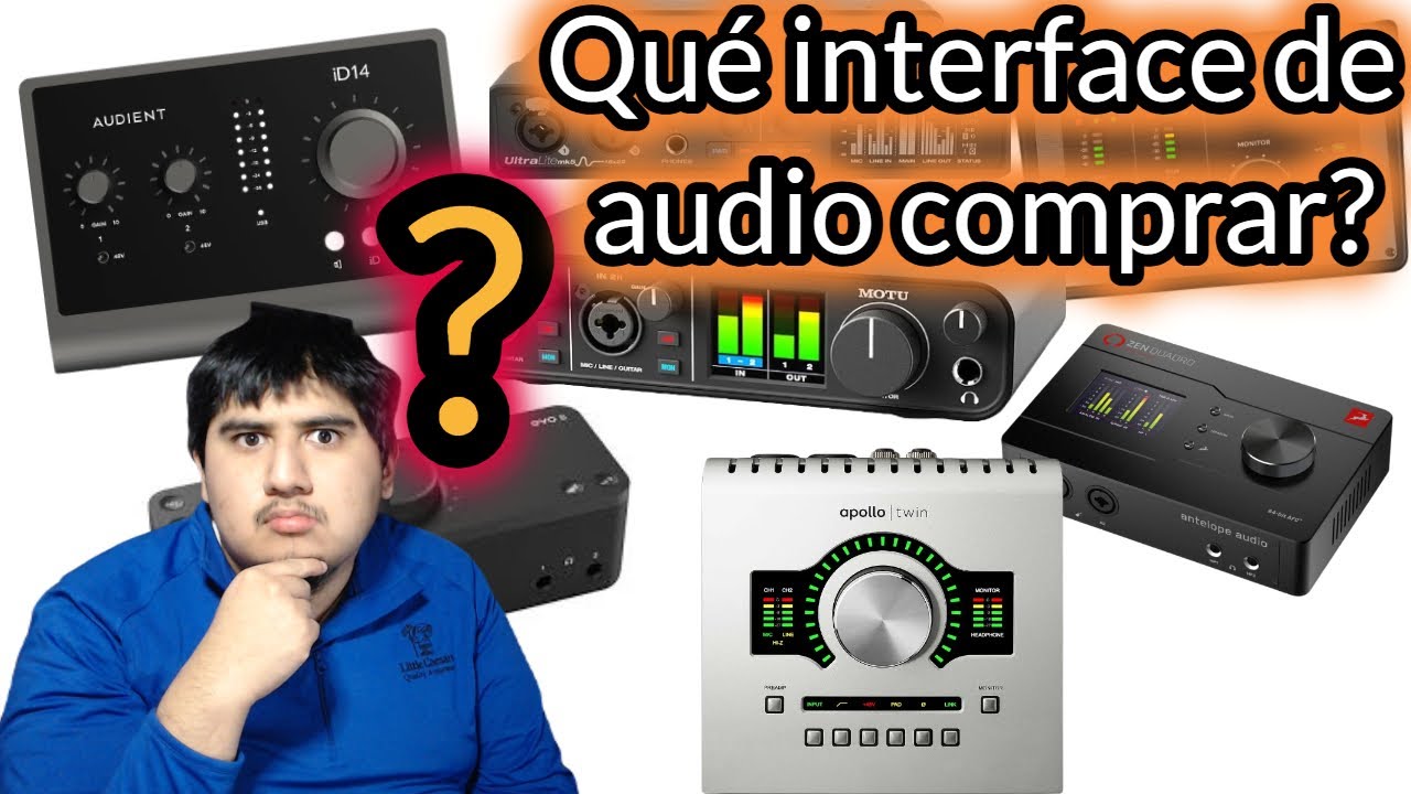 ¿QUÉ INTERFACE DE AUDIO DEBERÍAS ESCOGER POR MENOS DE 1,000 USD?