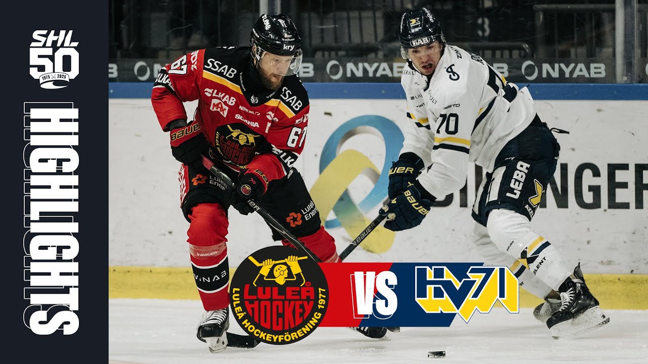Luleå vs HV71 | 6 jan 2026 | Highlights