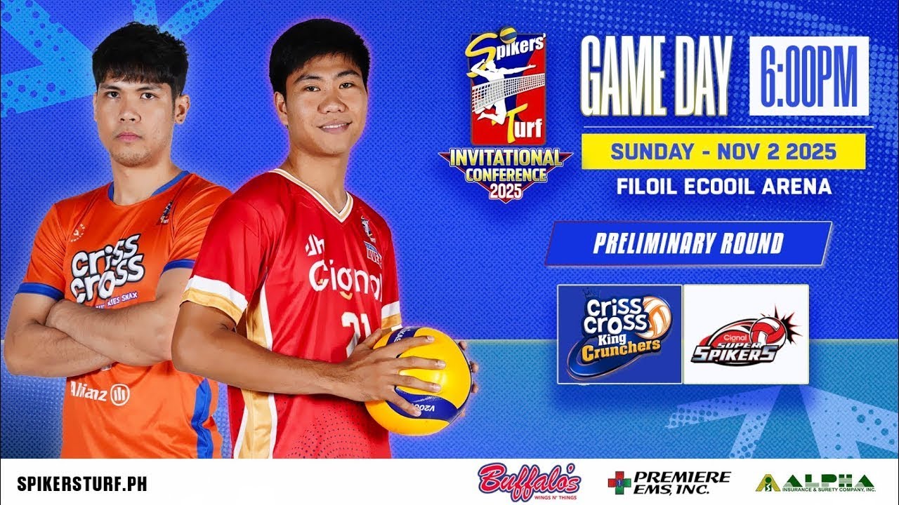 CRISS CROSS vs. CIGNAL - Full Match | Preliminaries | 2025 Spikers' Turf Invitational