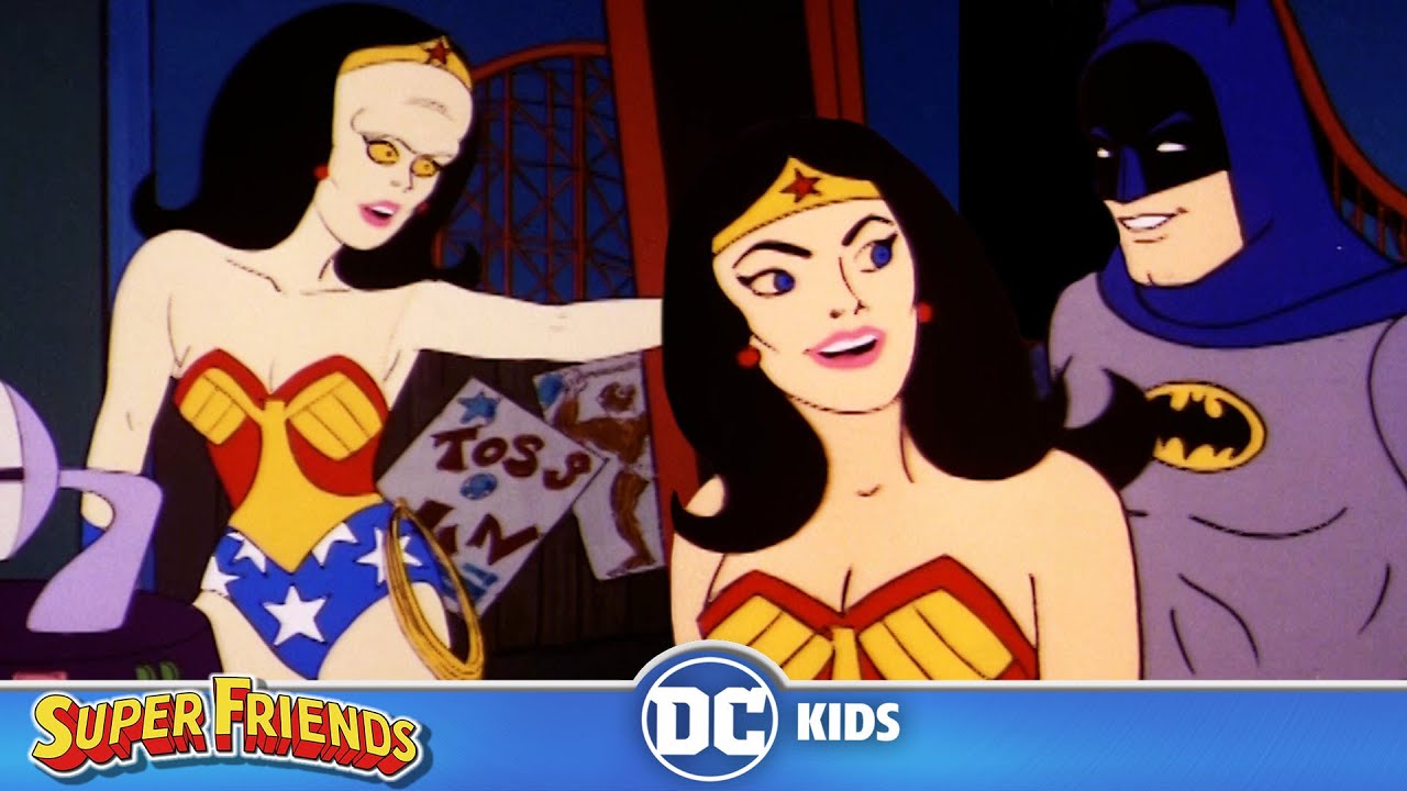 #ClassicCartoon Super Friends | The Brain Machine Attacks Wonder Woman | @dckids