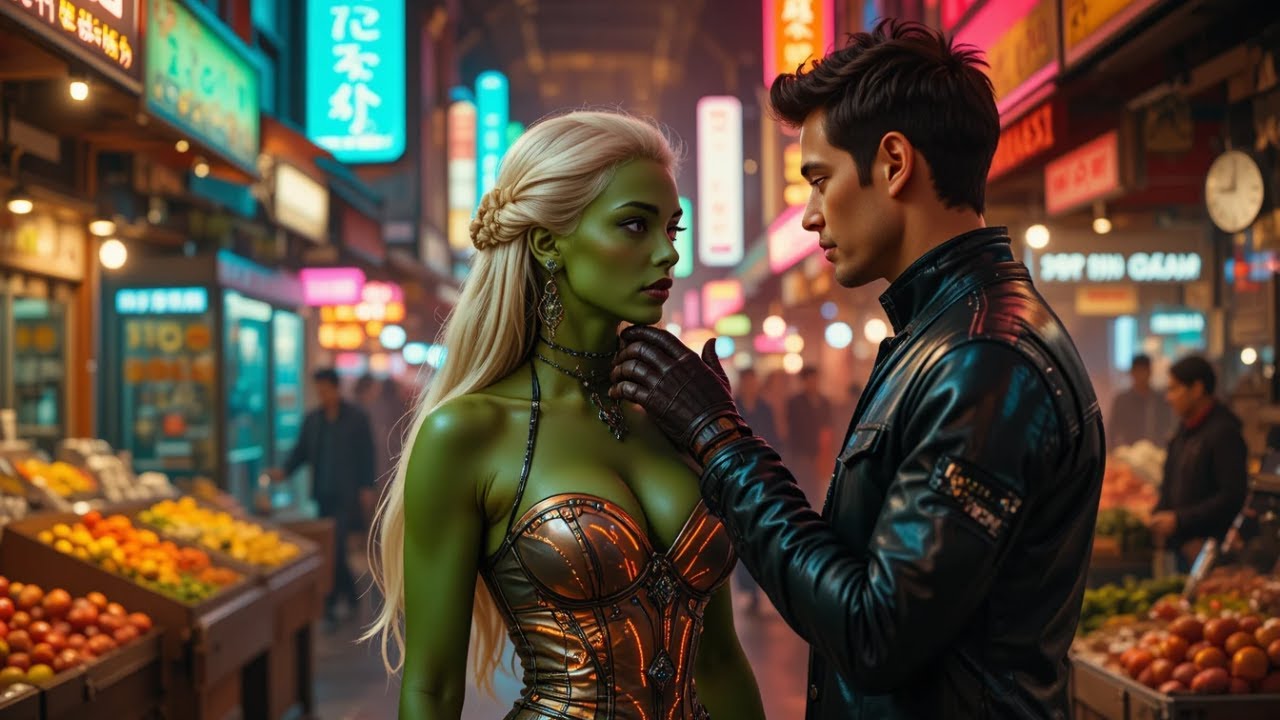 Alien-Mädchen erstarrt – ihr Seelenpartner-Sensor explodiert beim Kontakt mit einem Menschen!